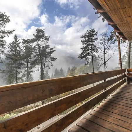 בקתה Dolomiti Mountains View Chalet R&R *
